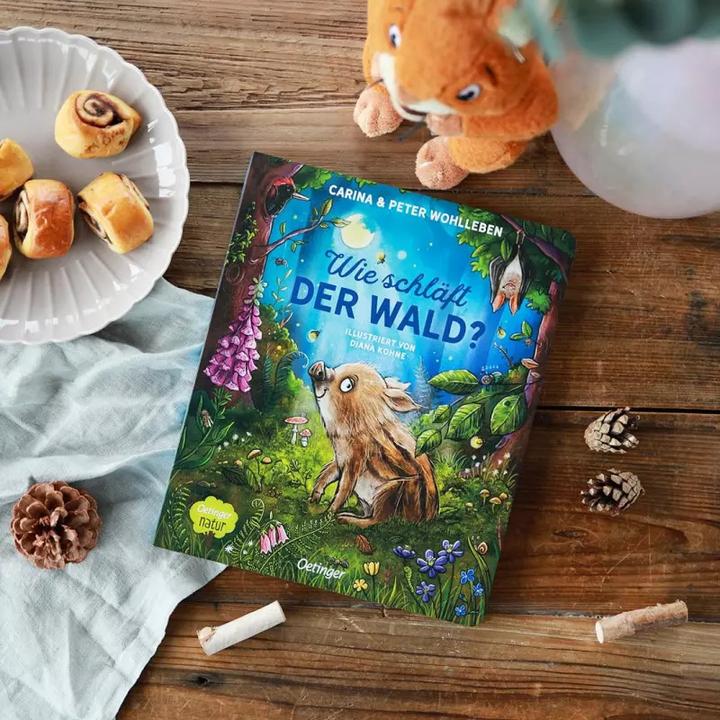 Produktbild Wie schläft der Wald? (Deutsch, Carina Wohlleben, Diana Kohne, Peter Wohlleben, 2023)
