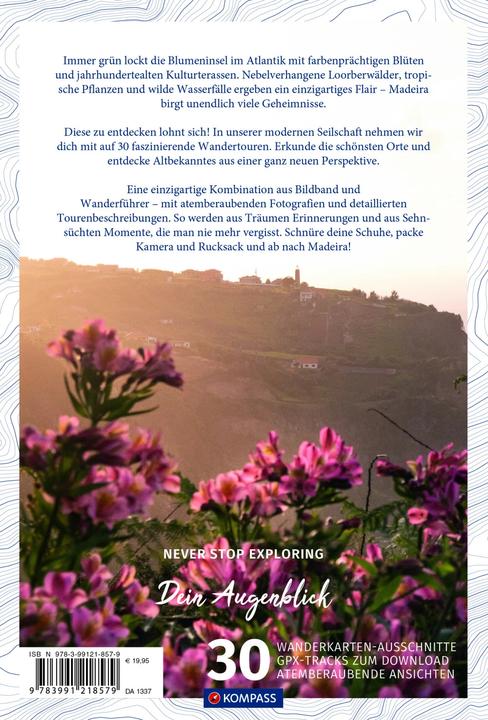 Produktbild Dein Augenblick Madeira (Deutsch, Wolfgang Heitzmann, Thomas Kargl, 2023)