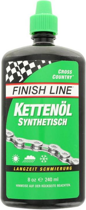 Actual product image Finish Line CrossCountry chain oil with 240ml spray bottle (240 ml, Chain oil)