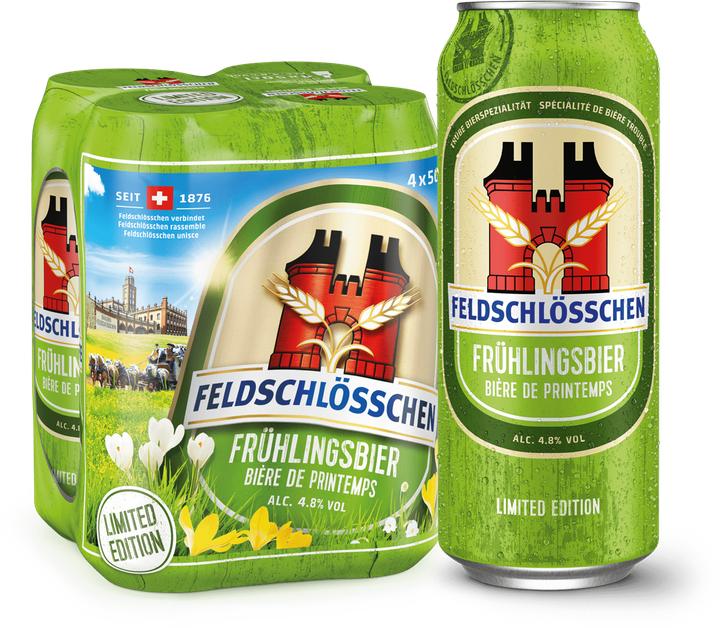 Produktbild Feldschlösschen Frühlingsbier (4 x 50 cl)