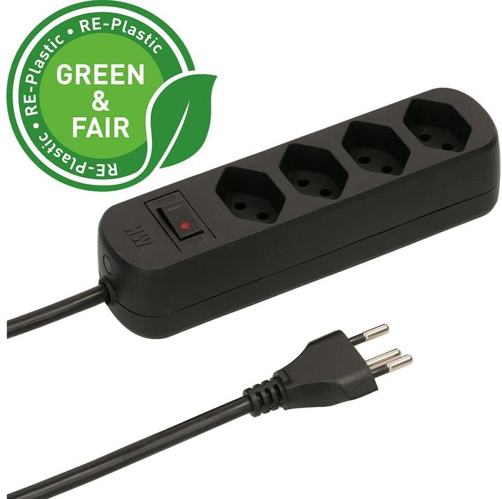 Immagine prodotto Max Hauri Steckdosenleiste Basic Line (4x, Tipo 13, 1.50 m)