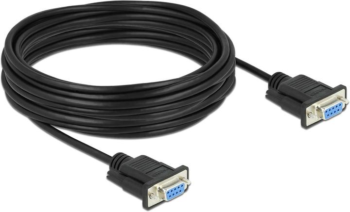 Actual product image Delock Connection cable null modem RS-232 DB9, (f-f) 10 m (10 m, Industrial cables)