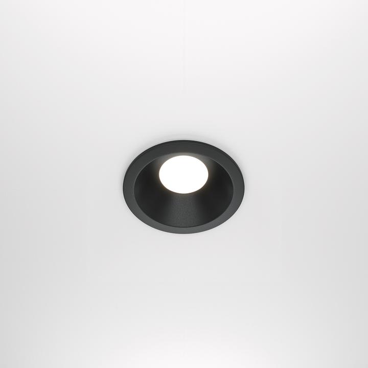 Image du produit Maytoni Zoom Spot encastrable GU10 rond noir IP65 étanche Ø85mm (GU10)