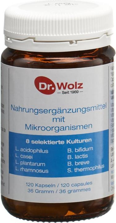 Actual product image Dr. Wolz Microorganisms capsule (120 Piece, Capsules, 138 g)