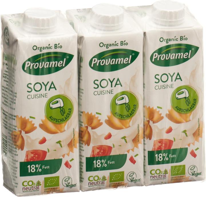Immagine prodotto Provamel Cucina biologica a base di soia (3 x 25 cl)