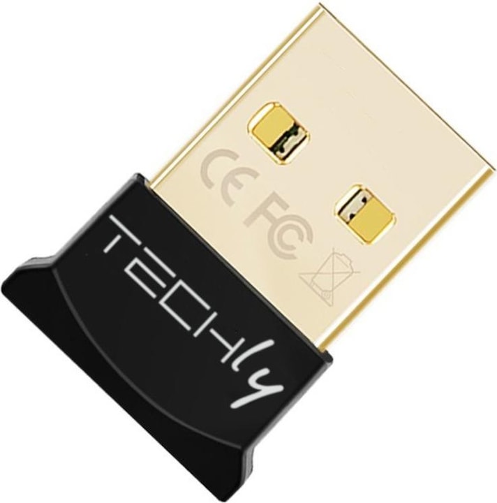Actual product image Techly USB Bluetooth 4.0 dongle class 1 + EDR adapter (Receiver)