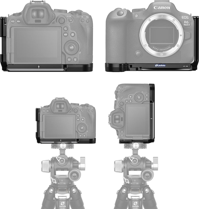 Immagine prodotto Leofoto Staffa a L per EOS R6 Mark II LPC-R6II (L-rotaia)