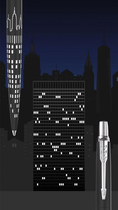 Produktbild Parker Pen Parker Jotter SE New York City Kugelschreiber M (Schwarz, 1 x)