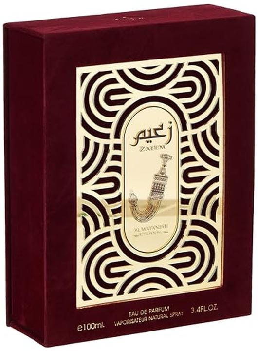 Actual product image Al Wataniah Zaeem Luxury Perfume for Men Eau De Parfum 100ml (Eau de parfum, 100 ml)