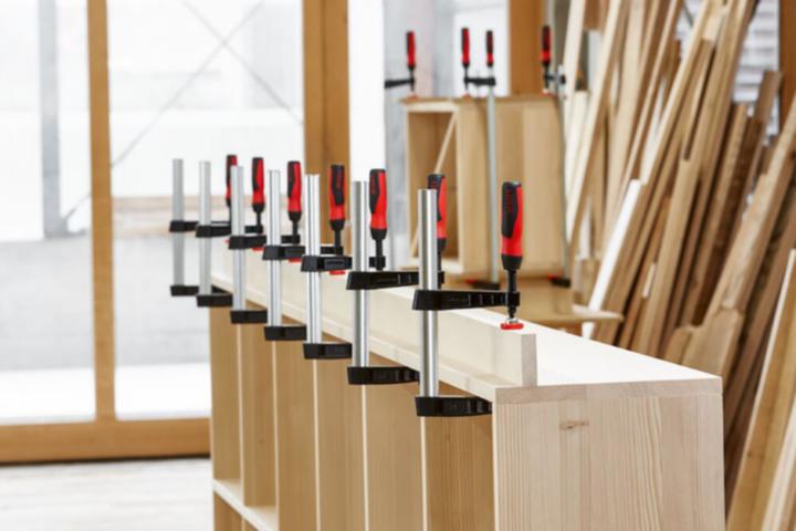 Actual product image Bessey Malleable cast iron screw clamp TG-2K (200 mm)