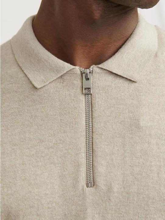 Produktbild Jack & Jones Jjeemil Knit Polo Half Zip Ls Noos (L)