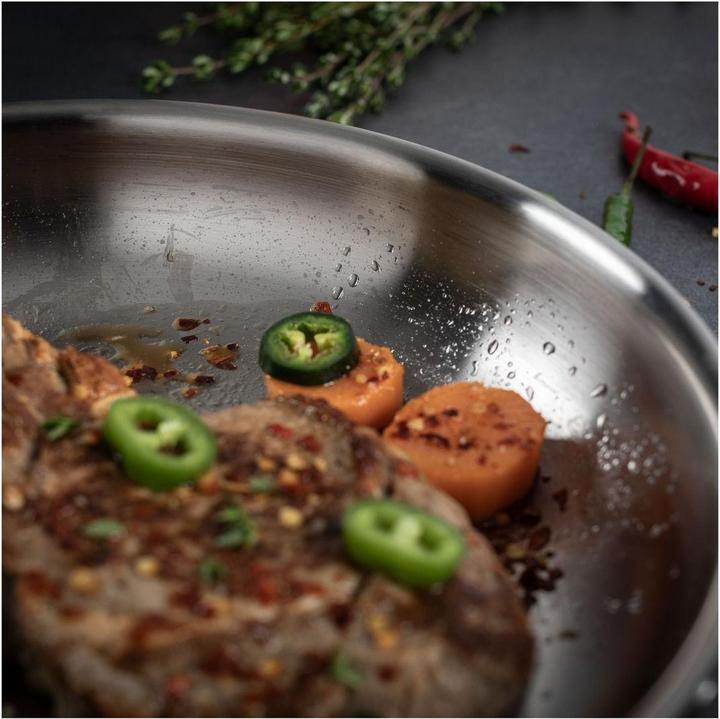Actual product image Kuhn Rikon Frying pan (28 cm, Frying pan, Aluminium, Stainless steel)