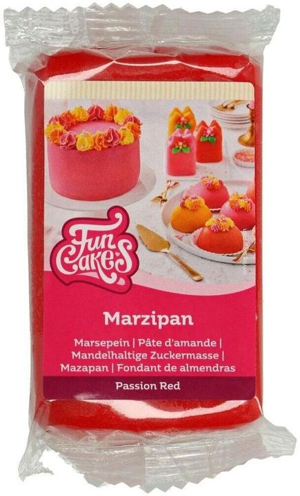 FunCakes Passion Rotes Marzipan (250g) (1 x)