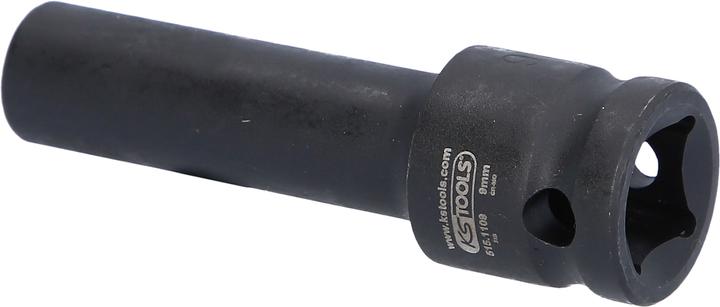 Produktbild KS Tools 1/2" Kraft-Stecknuss lang (9 mm)