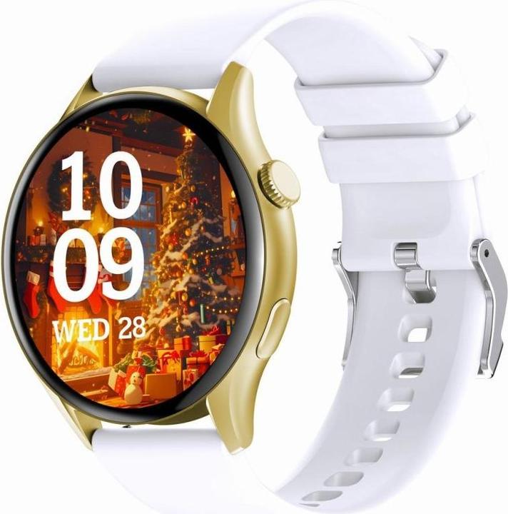 Actual product image Gravity Zegarek damski SMARTWATCH GT11-2 LGD/LGD/WH (45 mm)