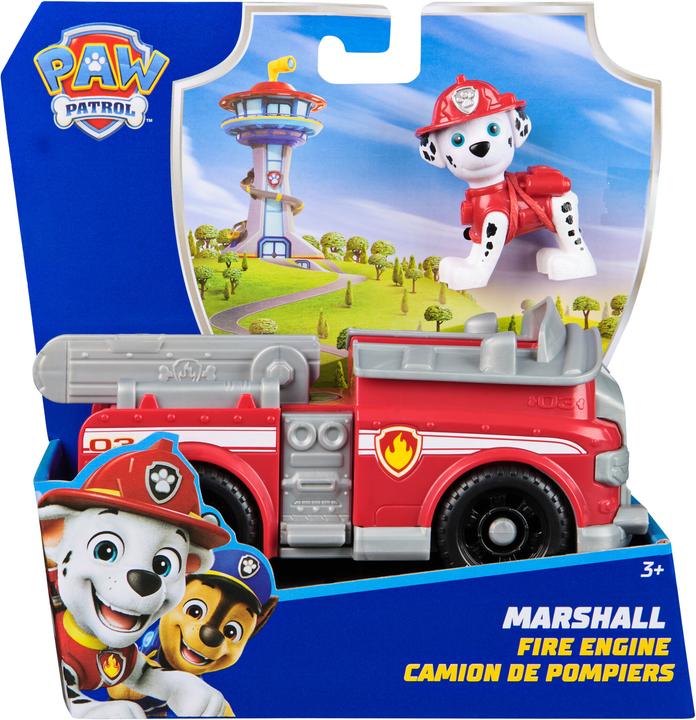 Paw Patrol Fire engine with Marshall