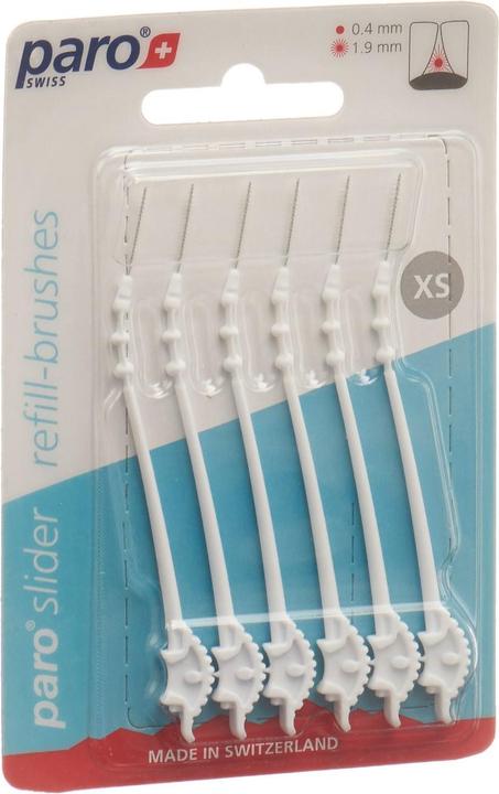 Produktbild Paro slider refill-brushes XS (6 x, 1.90 mm)