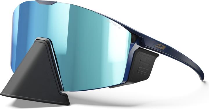 Immagine prodotto Julbo Edge Cover Blau Grau Spectron HD 4 Polarized (Blu opaco, Antracite, Blu)