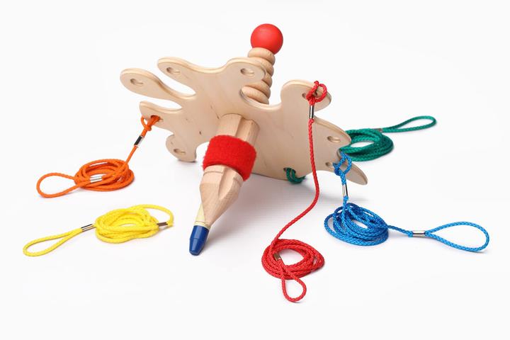 Actual product image Waelderspielzeug Team Game String Puller