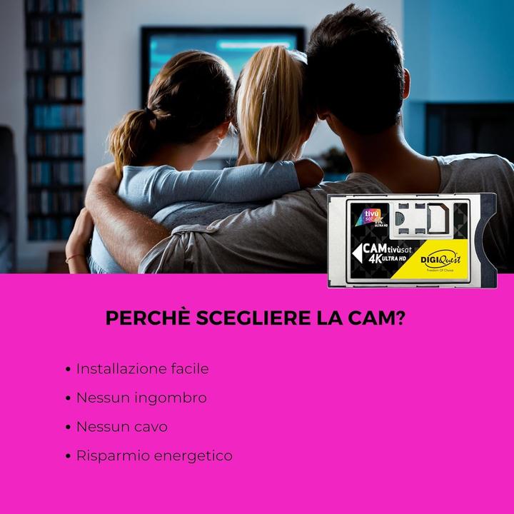 Image du produit Tivu CAM Tivusat 4K Ultra HD (Autre, Module CI)