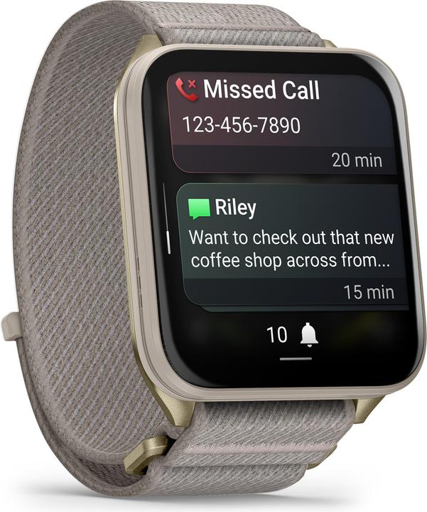 Produktbild Garmin Venu X1 Soft Gold, French Gray (nur WLAN)