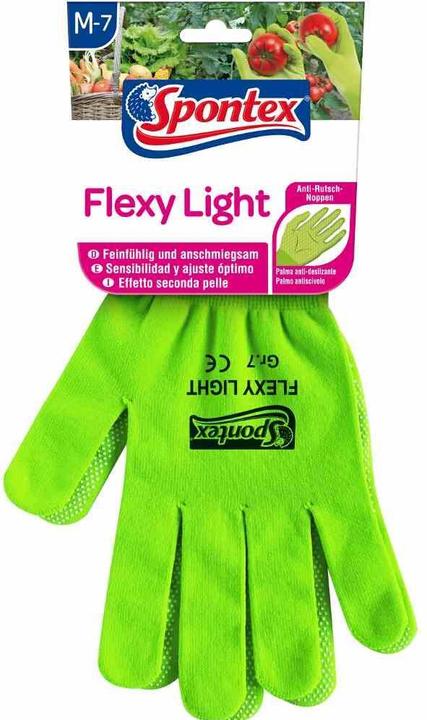 Spontex Gardening gloves, colour: assorted, size: 7, washable up to 40 °C