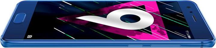 Actual product image Honor 9 (64 GB, Sapphire Blue, 5.15", Hybrid Dual SIM, 4G)