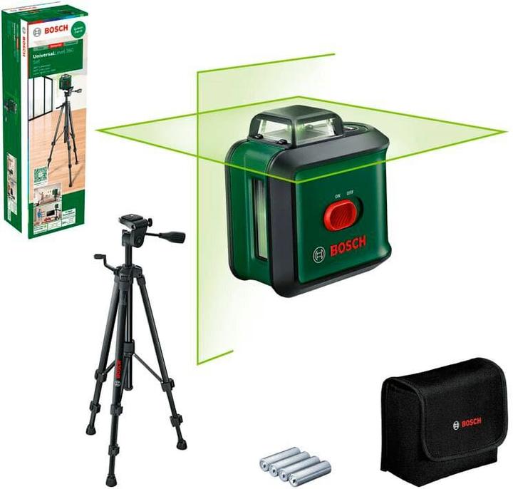 Karton, Stativ TT 150, Aufbewahrungshülle, 4 x Batterie 1,5V LR6 (AA)