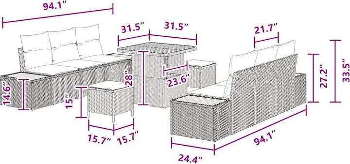Produktbild vidaXL Makenna