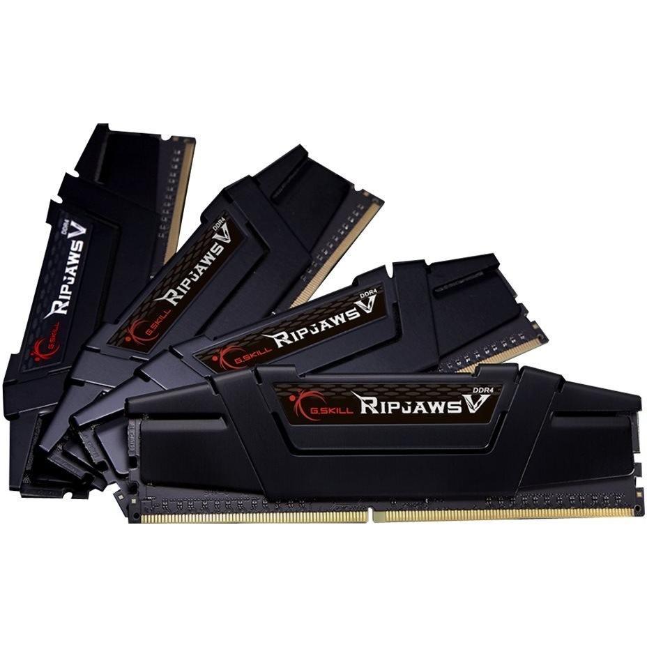 G.Skill Ripjaws V (4 x 16GB, 3200 MHz, DDR4-RAM, DIMM), RAM, Schwarz