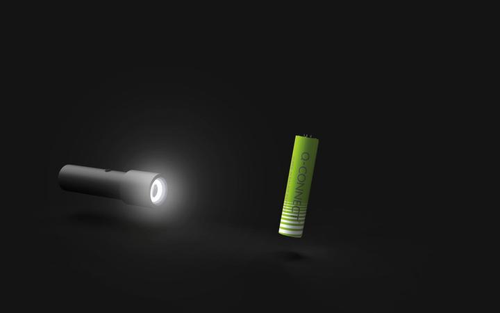 Actual product image Q-Connect Alkaline batteries (4 pcs., AAA, 1080 mAh)