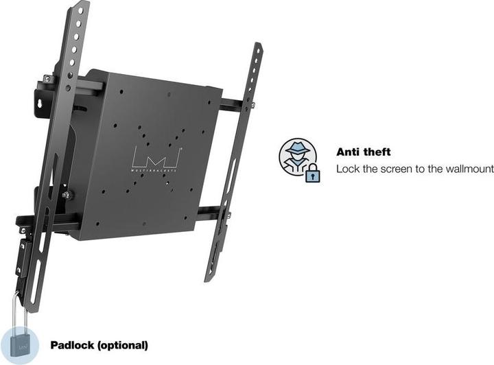 Immagine prodotto Multibrackets M PC BOX Tilt VESA 400 da 81 a 140 cm 30 kg LG PANASONIC SAMSUNG SONY PHILIPS
