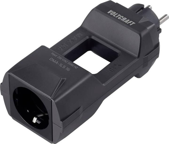 Produktbild Voltcraft DMA-1LS 16 Messadapter - Dunkelgrau (Adapter)