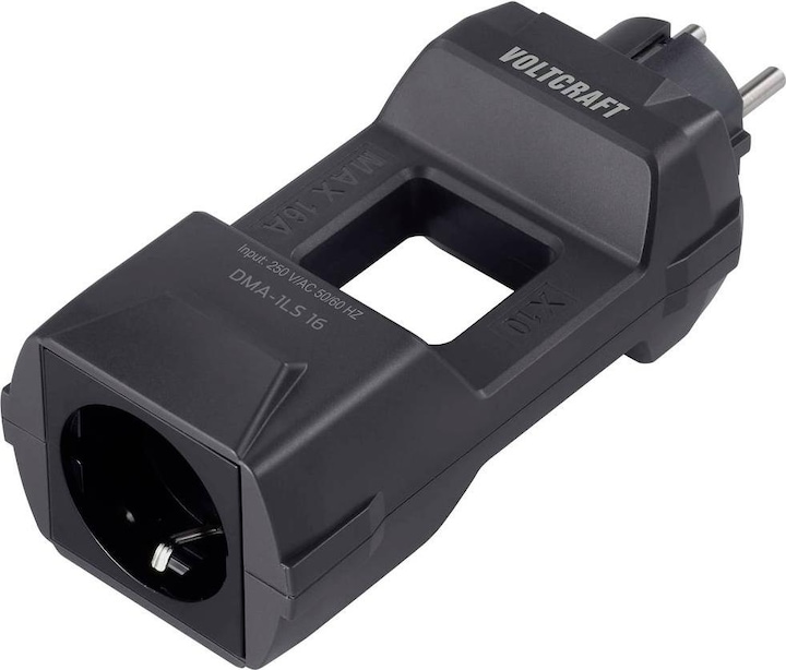 Produktbild Voltcraft DMA-1LS 16 Messadapter - Dunkelgrau (Adapter)