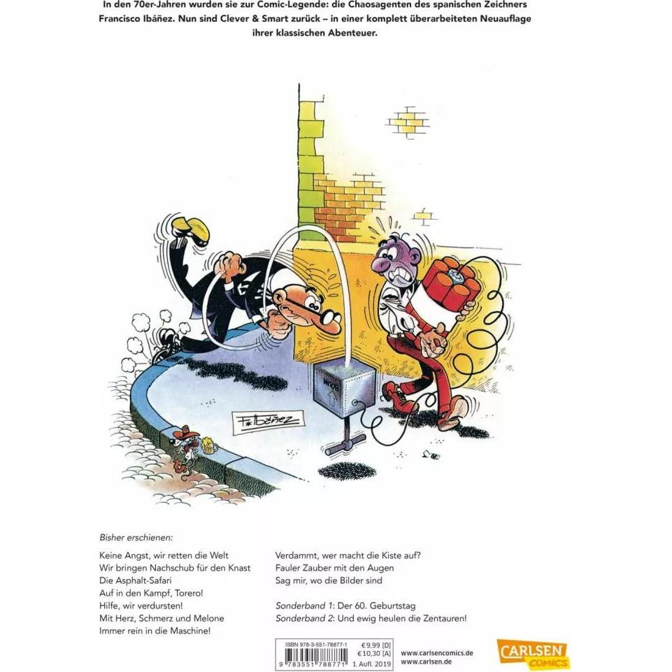 Thumbnail - Clever und Smart 10: Sag mir, wo die Bilder sind, Belletristik von Francisco Ibáñez