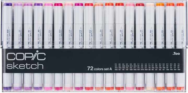 Produktbild Copic Marker sketch (Grau, 5 mm, 72 x)