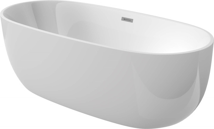 Actual product image Deante Wanna akrylowa wolnostojąca owalna - 160 cm (160 cm)