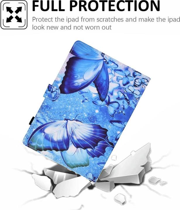 Produktbild König Design Schutz Tablet Hülle für Samsung Galaxy Tab S8 Case Cover Tasche Bumper Wallet (Galaxy Tab S8)