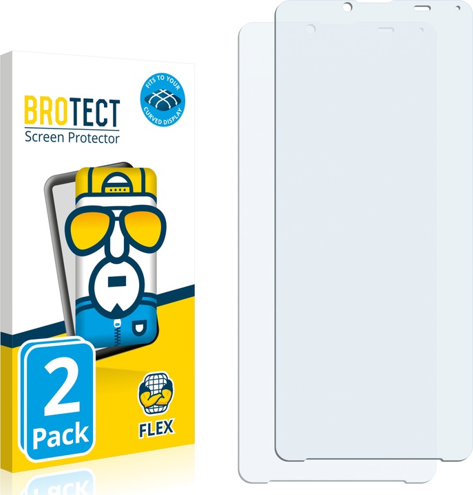 Actual product image BROTECT Full-Cover Protector (2 Piece, Sony Xperia 10 IV)