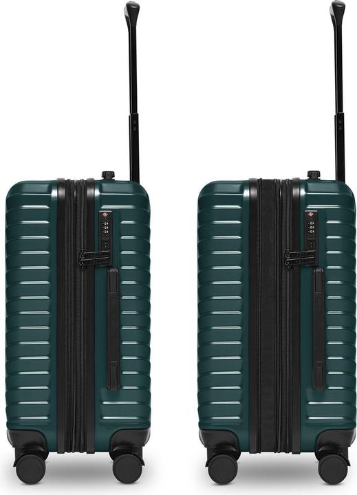 Actual product image Redolz Essentials 18 4 Rollen Kabinentrolley 55 cm mit Dehnfalte (44 l)