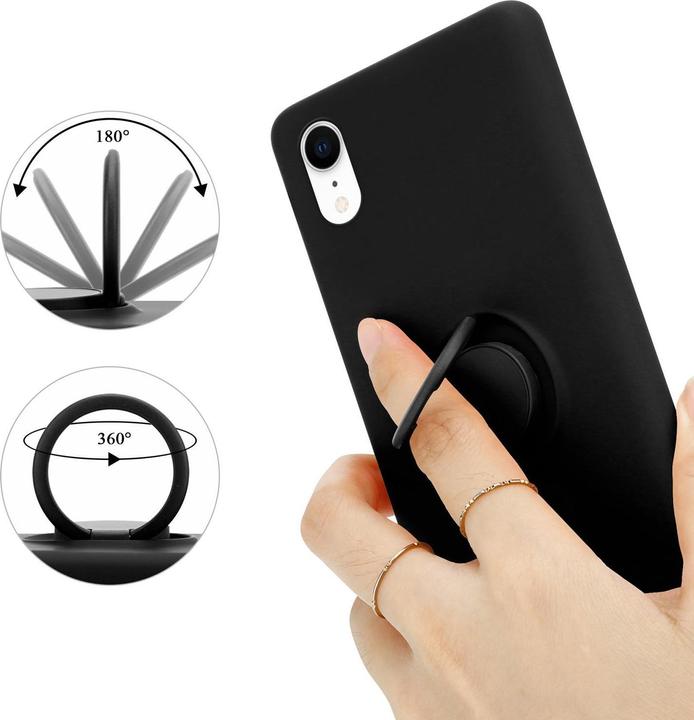 Image du produit Cadorabo TPU Liquid Ring Silicone Case Cover (Apple iPhone XR)