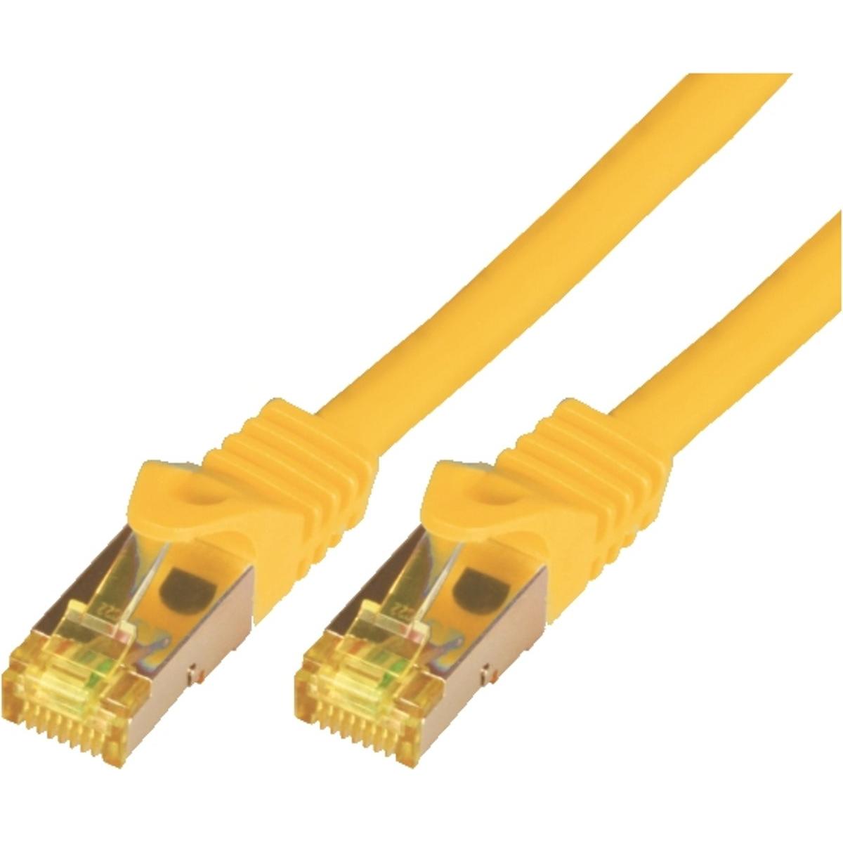 M-Cab Netzwerkkabel (S/FTP, CAT7, 2 m), Netzwerkkabel
