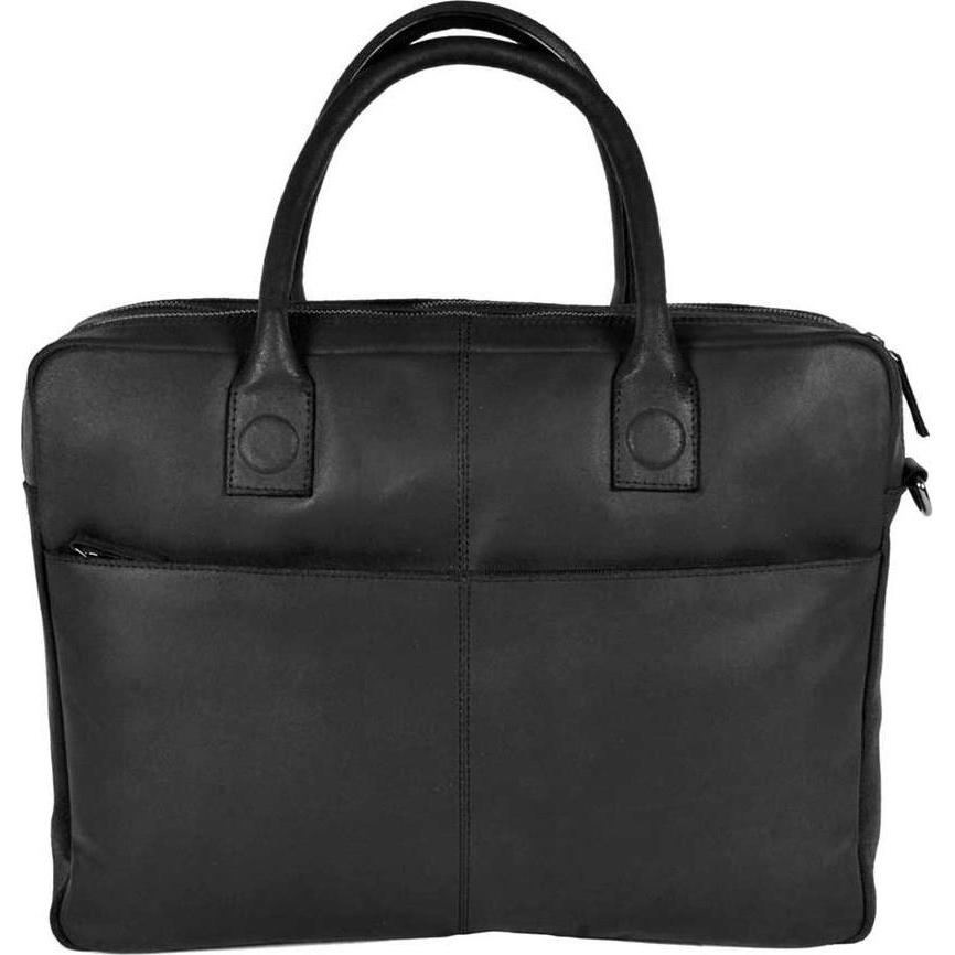 DSTRCT Fletcher Street Business Laptop -Tasche - 15 Zoll - schwarz (15"), Borsa per Notebook, Nero