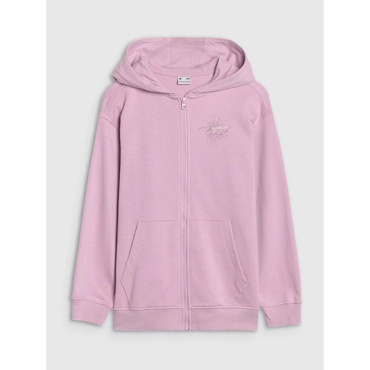 Produktbild 4F Mädchen-Sweatshirt mit Reissverschluss und Kapuze (122)