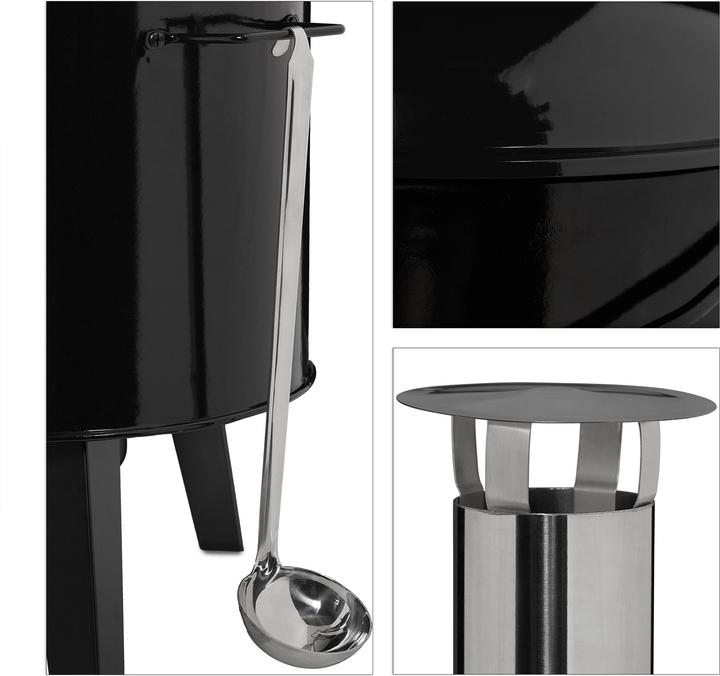 Produktbild Relaxdays Gulaschkanone (48 cm)