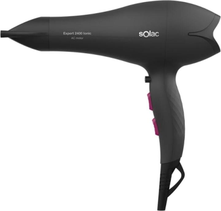 Actual product image Solac Hair dryer SP7152 black 2400 W (2400 W)