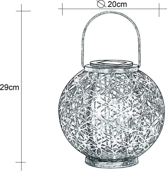 Image du produit Globo Lampe solaire (1 x)