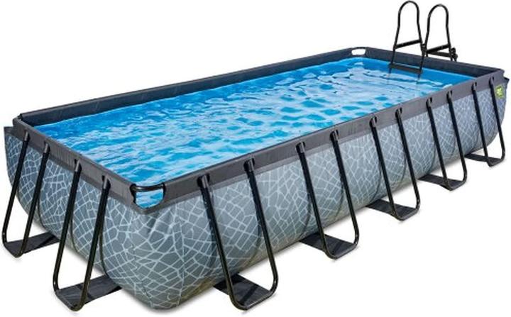 Actual product image Exit Premium rectangular frame pool 540x250x100 cm with sand filter pump (540 x 250 cm)