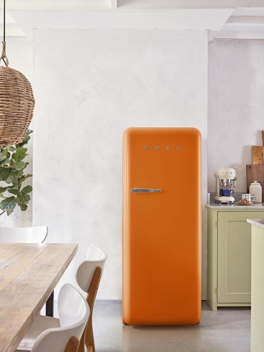 Image du produit Smeg FAB28ROR6 Kühlschrank Rechtsanschlag Orange 50's Style, 2025 Modell, EEK: C (270 l)