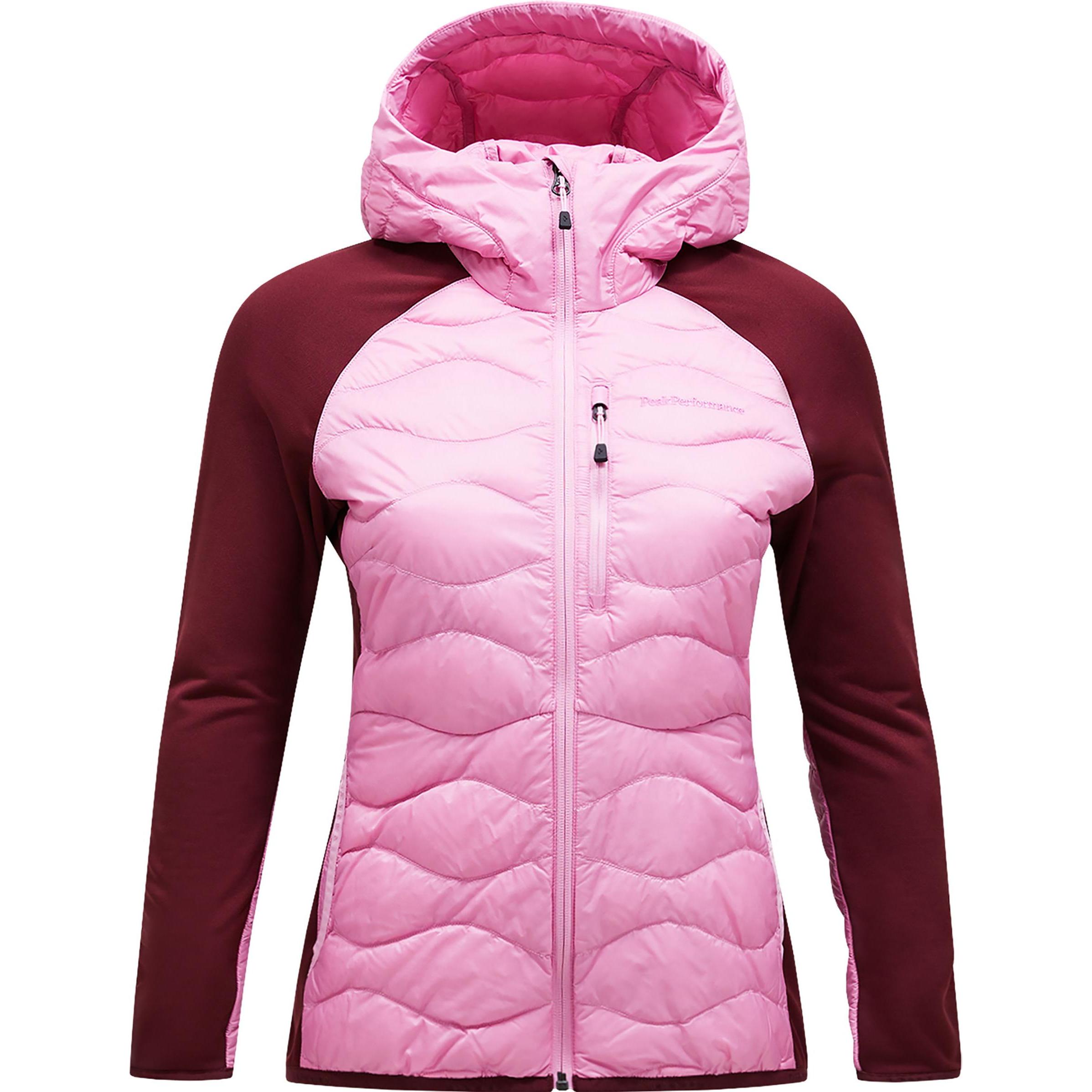 Peak Performance, Damen, Jacke, W Helium Down Hybrid Hood (M), Rosa, M
